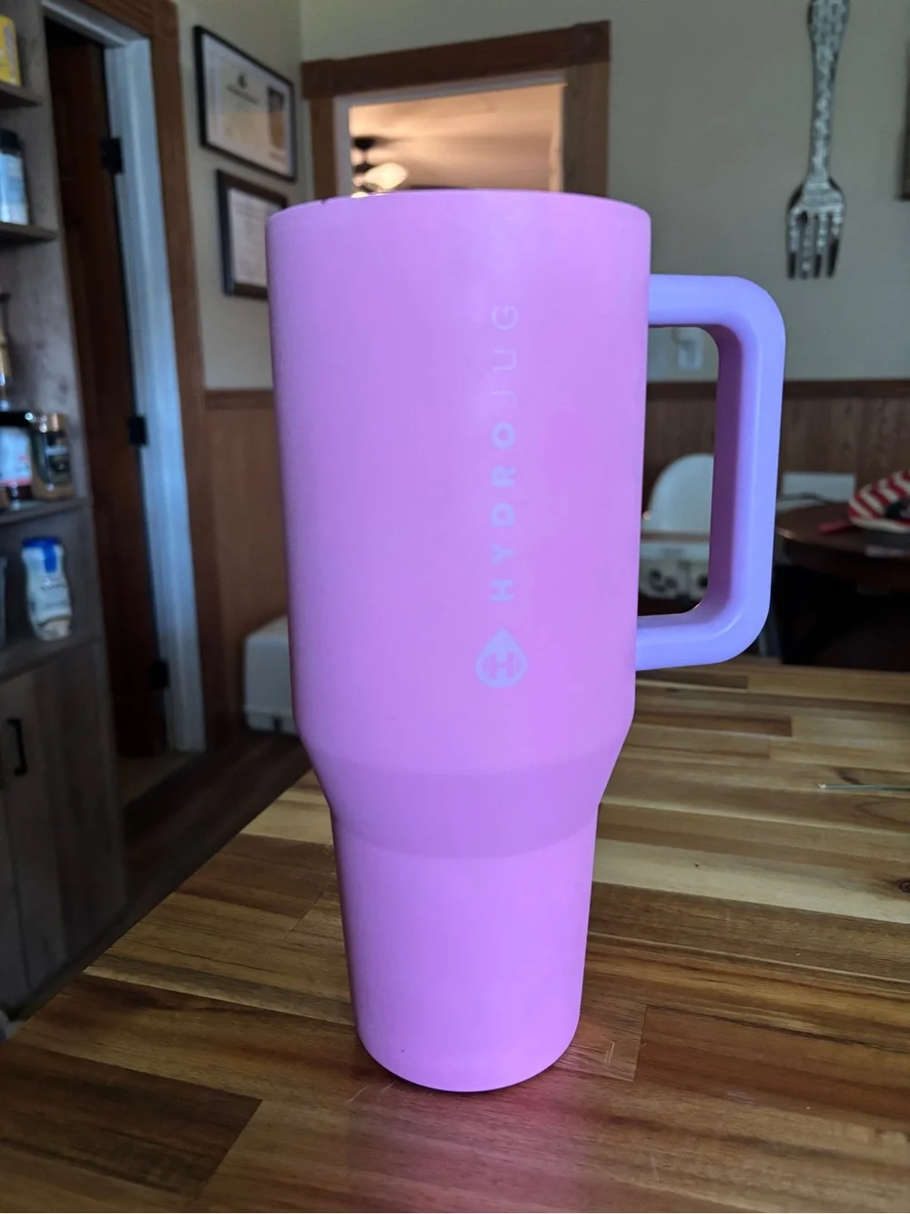 HydroJug Pink Travel Mug